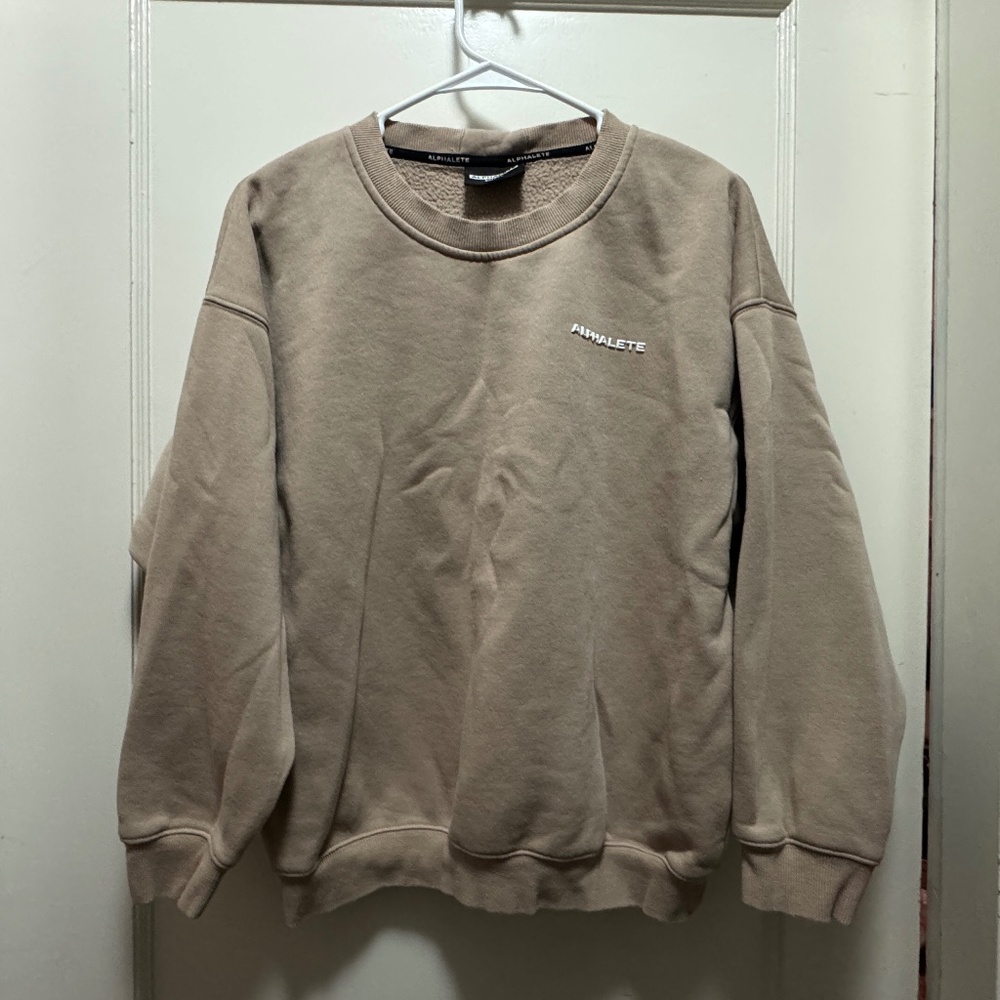 ALPHALETE Beige Sweatshirt